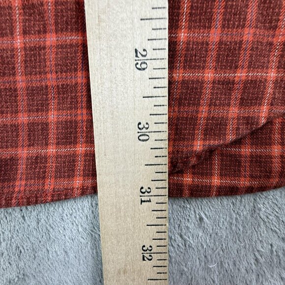 Patagonia Shirt Mens XL Plaid Button Down Long Sleeve Organic Cotton Outdoors - Picture 10 of 12